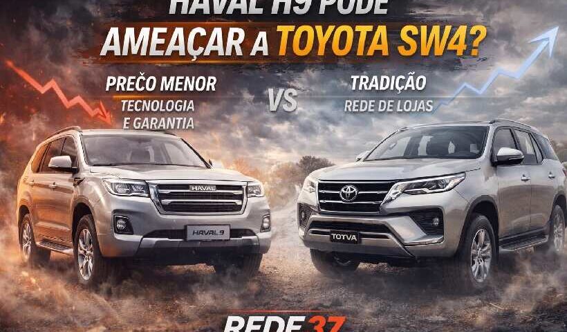 Haval H9 pode ameaçar o reinado da SW4