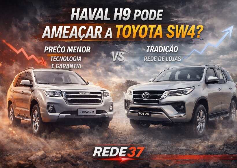 Haval H9 pode ameaçar o reinado da SW4