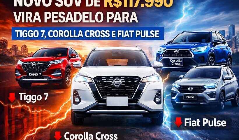 Novo SUV de R$ 117