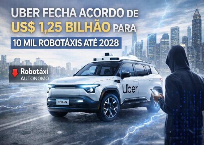 Uber aposta pesado em robotáxis: