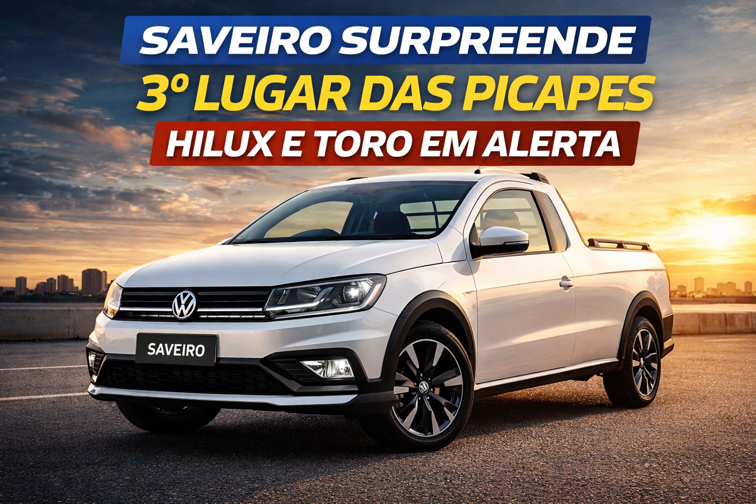 Saveiro surpreende