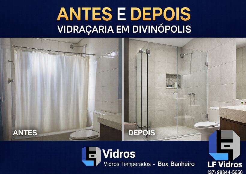 vidraçaria em divinópolis lf vidros vidro temperado