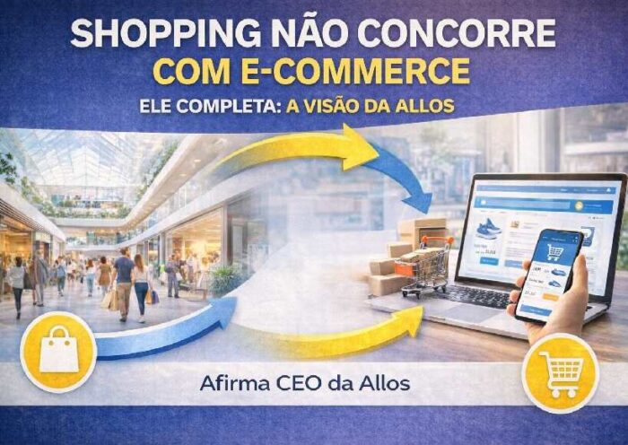 Shopping não concorre com e-commerce