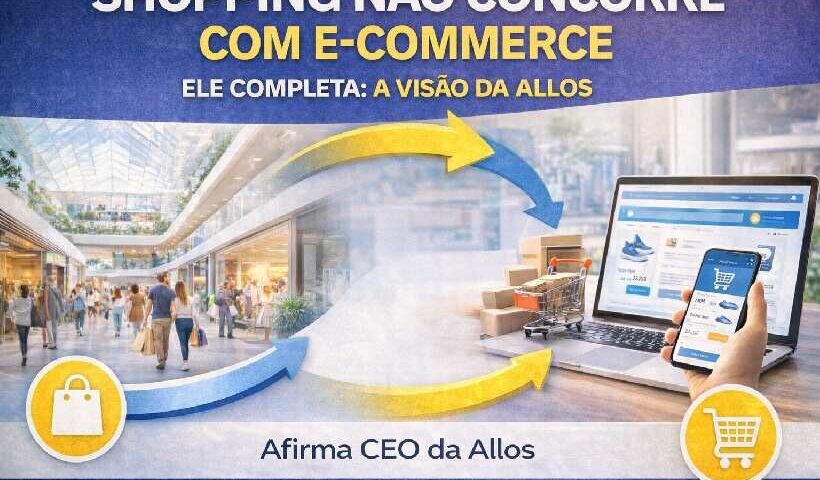 Shopping não concorre com e-commerce
