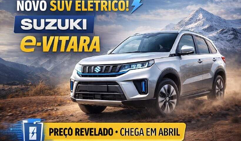 Suzuki e-Vitara tem preço revelado