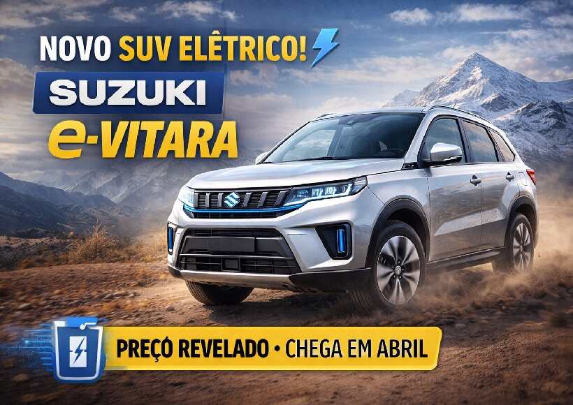 Suzuki e-Vitara tem preço revelado