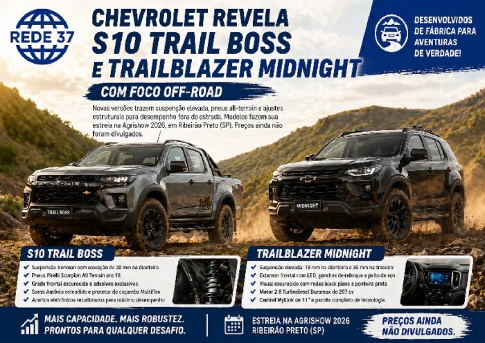 Chevrolet aposta pesado no off-road