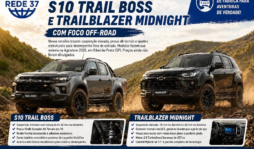 Chevrolet aposta pesado no off-road