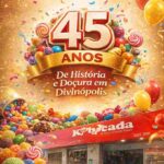 Kibocada Distribuidora de Doces celebra 45 anos