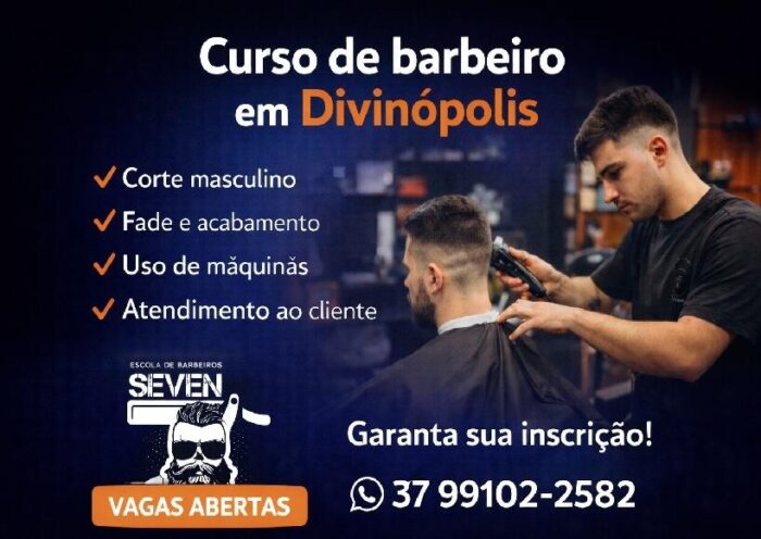 Curso de barbeiro em Divinópolis