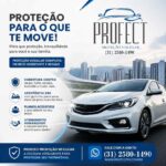 Proteção veicular em Belo Horizonte com cobertura completa para carros, assistência 24 horas e planos acessíveis pela PROFECT.