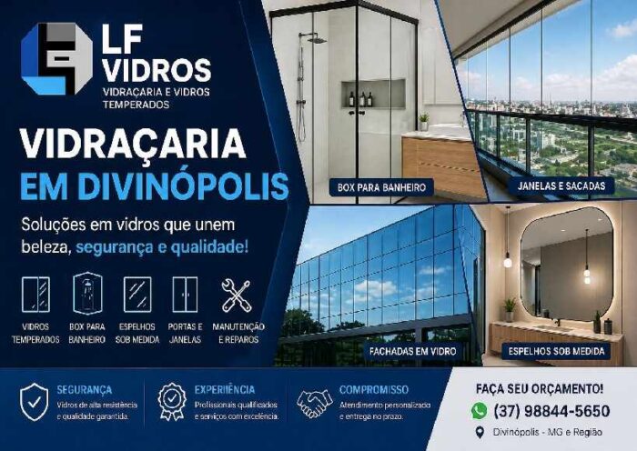 Vidraçaria em Divinópolis