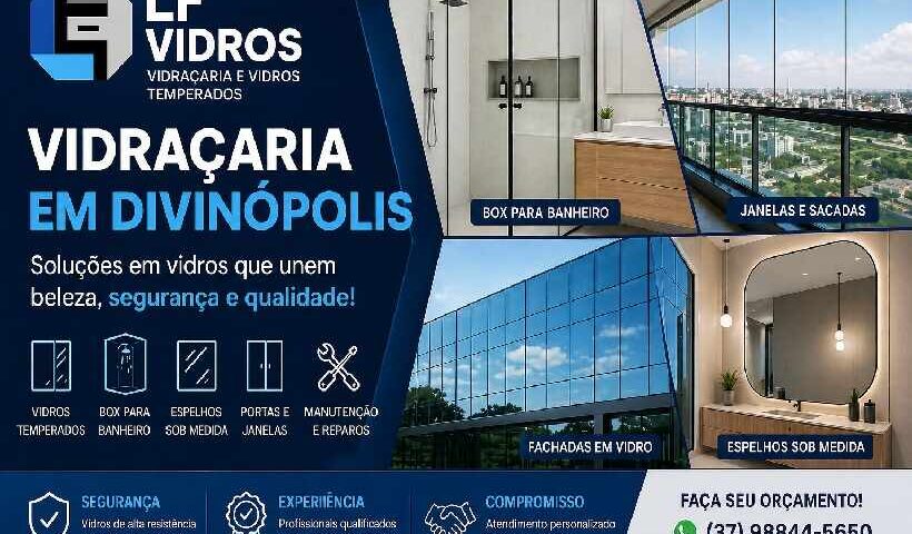 Vidraçaria em Divinópolis