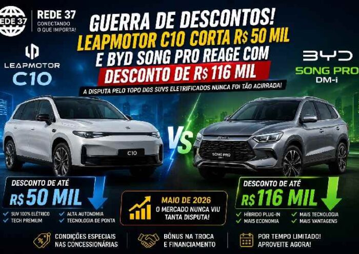 Leapmotor C10 derruba preço em até R$ 50 mil e força reação agressiva da BYD no mercado de SUVs eletrificados https://rede37.com.br/wp-content/uploads/2026/05/DIBULGACAO-3-1-13.jpg