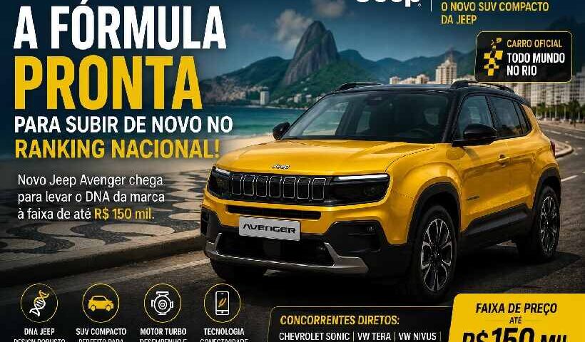 Jeep aposta no novo Avenger