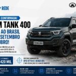 GWM prepara chegada do Tank 400