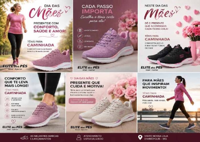 Tênis para caminhada