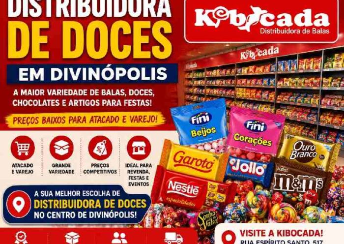 Distribuidora de doces em Divinópolis