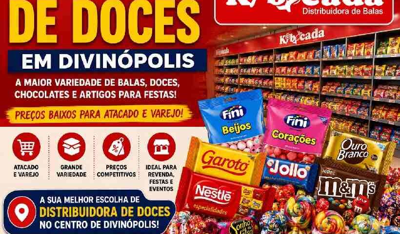 Distribuidora de doces em Divinópolis