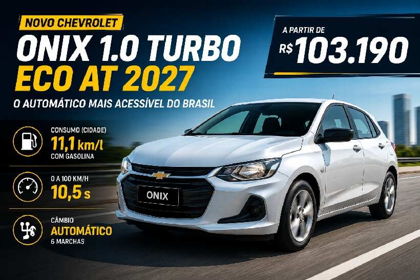 Chevrolet Onix 1.0 Turbo Eco AT 2027 chega por R$ 103 mil e se torna o automático mais acessível do Brasil https://rede37.com.br/wp-content/uploads/2026/06/DIBULGACAO-3-1-15.jpg