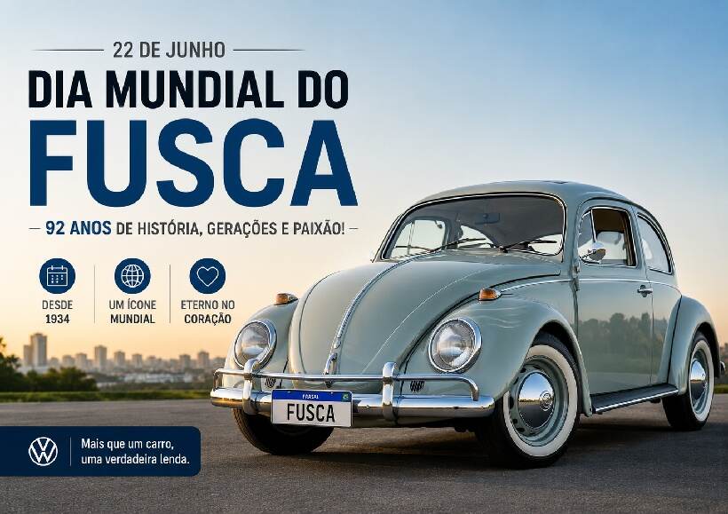 Dia Mundial do Fusca: 92 anos de história do carro que conquistou gerações https://rede37.com.br/wp-content/uploads/2026/06/DIBULGACAO-3-1-18.jpg