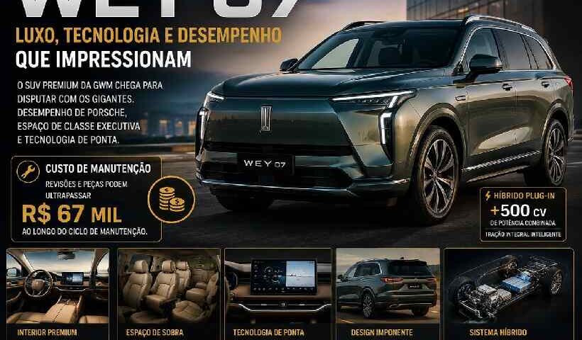 GWM Wey 07 impressiona pelo luxo e desempenho, mas custo de manutenção pode ultrapassar R$ 67 mil https://rede37.com.br/wp-content/uploads/2026/06/DIBULGACAO-3-1-2.jpg