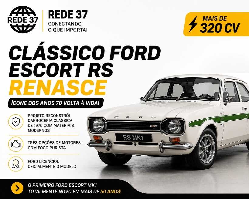 Clássico Ford Escort RS renasce com mais de 320 cv e tecnologia moderna sem perder a alma dos anos 70 https://rede37.com.br/wp-content/uploads/2026/06/DIBULGACAO-3-1-7.jpg