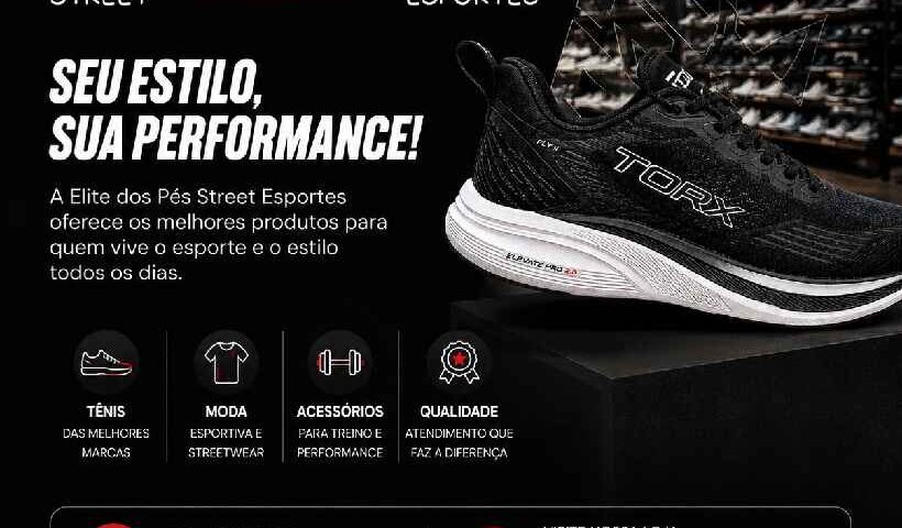 Loja de Esportes em Divinópolis com os melhores tênis, moda esportiva e lançamentos. Venha conhecer a Elite dos Pés Street Esportes!