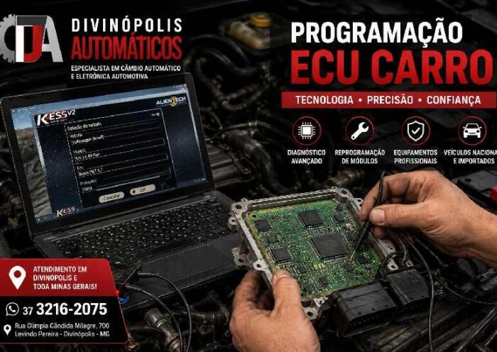 PROGRAMAÇÃO ECU CARRO EM DIVINÓPOLIS MG