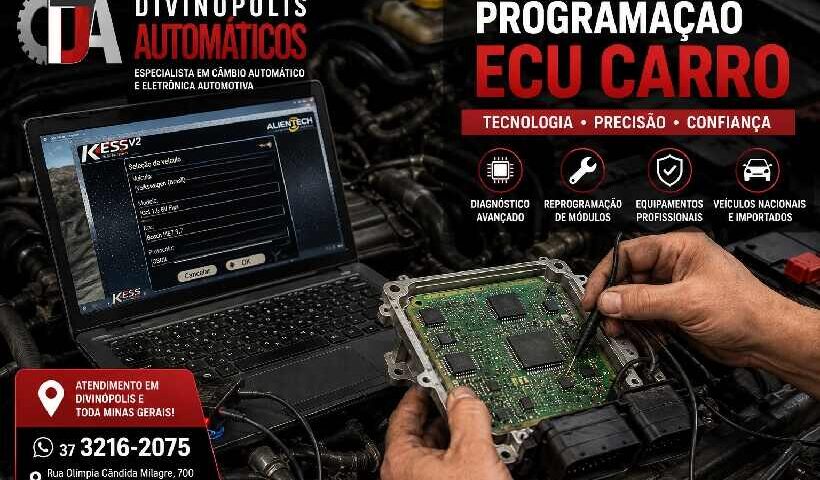 PROGRAMAÇÃO ECU CARRO EM DIVINÓPOLIS MG