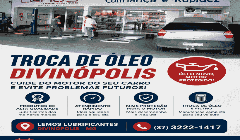 Troca de Óleo Divinópolis: por que essa manutenção é essencial para o seu veículo? https://rede37.com.br/wp-content/uploads/2026/06/troca-de-oleo-rapida-divinopolis.png