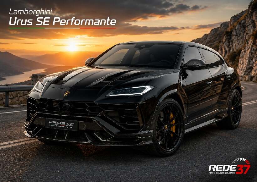 Lamborghini Urus SE Performante estreia com 812 cv, sistema híbrido plug-in e muito carbono https://rede37.com.br/wp-content/uploads/2026/07/DIBULGACAO-3-1-1.jpg
