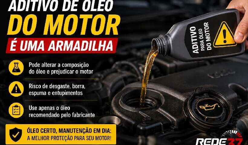 Aditivo para óleo do motor: vale a pena usar ou pode prejudicar o veículo? https://rede37.com.br/wp-content/uploads/2026/07/DIBULGACAO-3-1-14.jpg