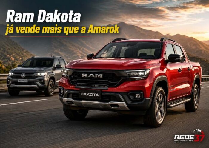 Ram Dakota já supera a Volkswagen Amarok em vendas no Brasil e acirra disputa entre as picapes médias https://rede37.com.br/wp-content/uploads/2026/07/DIBULGACAO-3-1-16.jpg