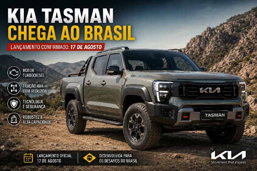 Kia Tasman será lançada no Brasil em agosto; confira tudo sobre a nova picape média da marca sul-coreana https://rede37.com.br/wp-content/uploads/2026/07/DIBULGACAO-3-1-17.jpg