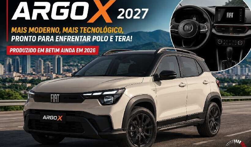 Fiat confirma o Novo Argo X: o modelo que estreia ainda em 2026 para brigar com Polo e Tera https://rede37.com.br/wp-content/uploads/2026/07/DIBULGACAO-3-1-25.jpg