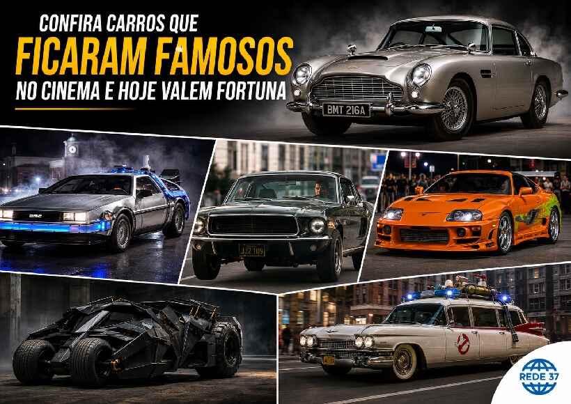 Confira carros que ficaram famosos no cinema e hoje valem uma fortuna https://rede37.com.br/wp-content/uploads/2026/07/DIBULGACAO-3-1.jpg
