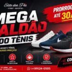 O Mega Saldão do Tênis foi prorrogado na Elite dos Pés. Aproveite descontos especiais e encontre os melhores tênis em Divinópolis antes do fim da promoção.