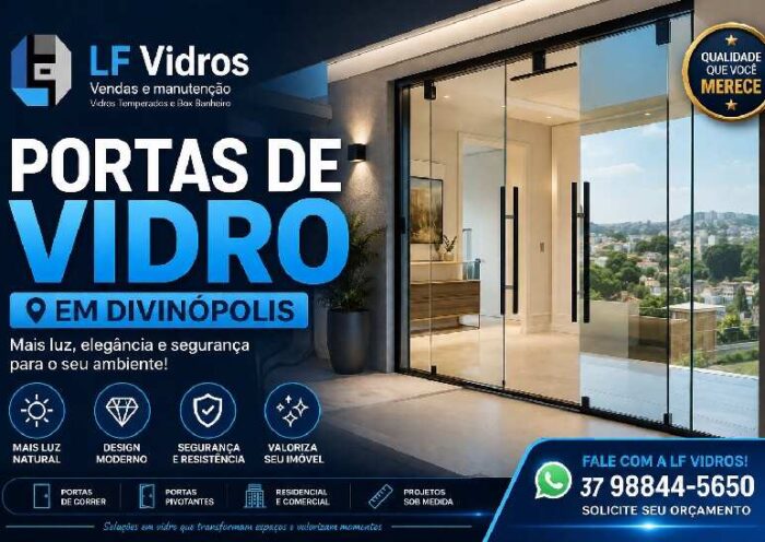 Portas de Vidro em Divinópolis | LF Vidros - Projetos Sob Medida https://rede37.com.br/wp-content/uploads/2026/07/portas-de-vidro-Divinopolis.jpg