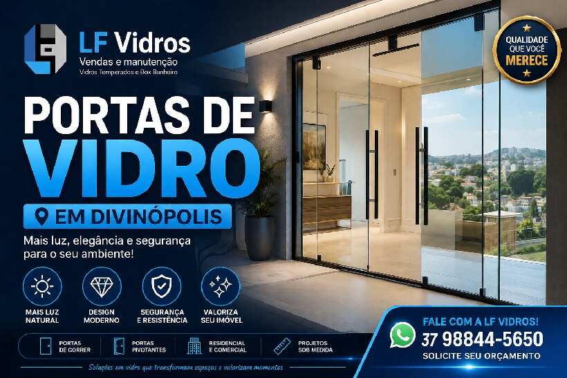 Portas de Vidro em Divinópolis | LF Vidros - Projetos Sob Medida https://rede37.com.br/wp-content/uploads/2026/07/portas-de-vidro-Divinopolis.jpg