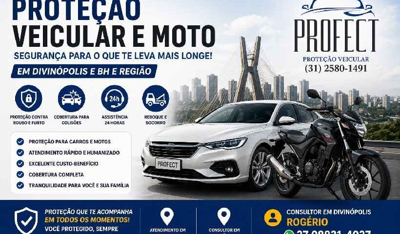 Proteção Veicular e Moto em Divinópolis e BH: proteja seu patrimônio com a PROFECT https://rede37.com.br/wp-content/uploads/2026/07/protecao-veicular-e-moto.jpg