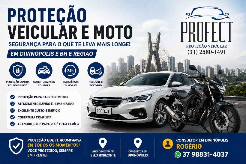 Proteção Veicular e Moto em Divinópolis e BH: proteja seu patrimônio com a PROFECT https://rede37.com.br/wp-content/uploads/2026/07/protecao-veicular-e-moto.jpg