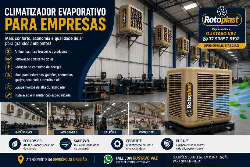 Climatizador Evaporativo para Empresas em Divinópolis: Economia, Conforto e Eficiência https://rede37.com.br/wp-content/uploads/2026/08/Climatizador-Evaporativo-para-Empresas.jpg