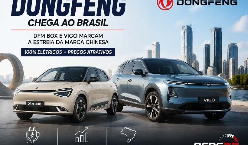 Dongfeng estreia no Brasil com DFM Box e Vigo e quer ganhar espaço entre os elétricos https://rede37.com.br/wp-content/uploads/2026/08/DIBULGACAO-3-1-1.jpg