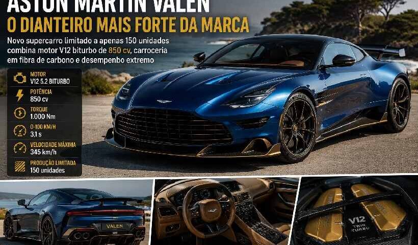 Aston Martin Valen: novo supercarro de 850 cv é o modelo de motor dianteiro mais potente da marca https://rede37.com.br/wp-content/uploads/2026/08/DIBULGACAO-3-1-12.jpg