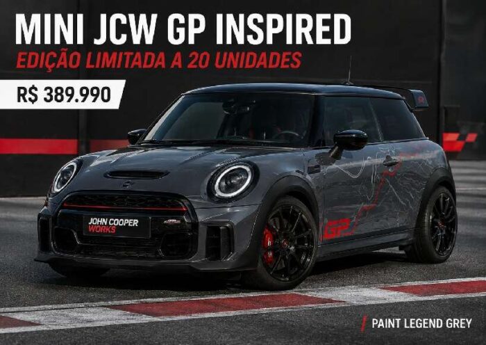 Mini JCW GP Inspired chega ao Brasil por R$ 389.990 com apenas 20 unidades https://rede37.com.br/wp-content/uploads/2026/08/DIBULGACAO-3-1-25.jpg
