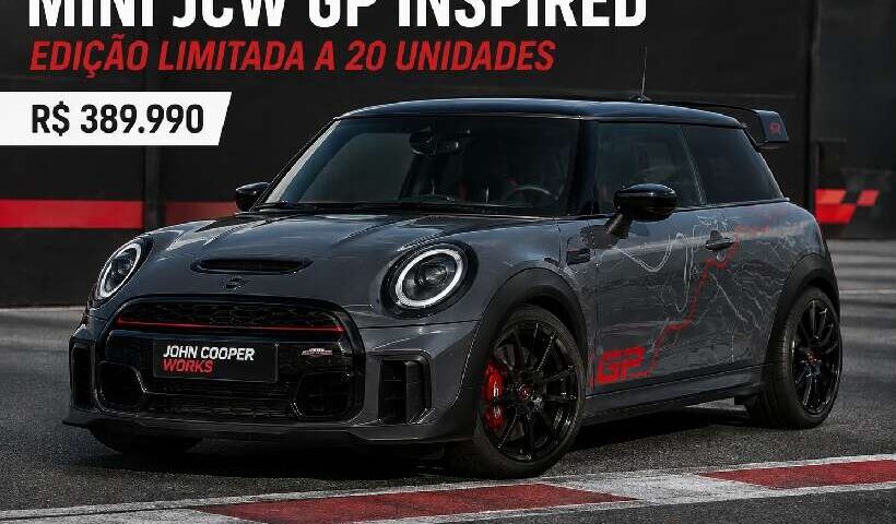 Mini JCW GP Inspired chega ao Brasil por R$ 389.990 com apenas 20 unidades https://rede37.com.br/wp-content/uploads/2026/08/DIBULGACAO-3-1-25.jpg