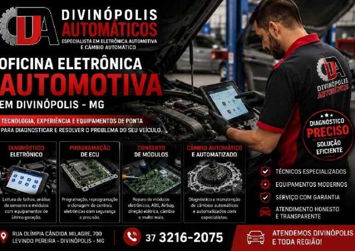 Oficina Eletrônica Automotiva em Divinópolis MG | Divinópolis Automático
