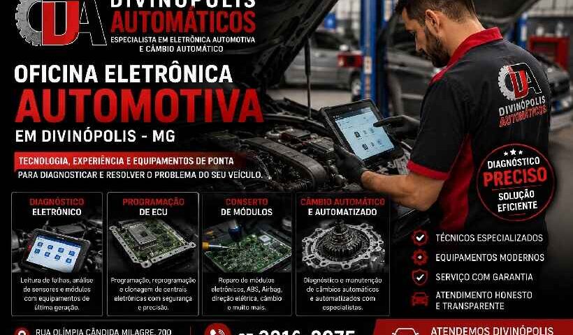 Oficina Eletrônica Automotiva em Divinópolis MG | Divinópolis Automático