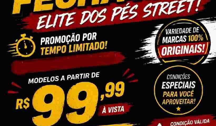 Mega Fecha Mês Elite dos Pés: modelos de tênis a partir de R$ 99,99 https://rede37.com.br/wp-content/uploads/2026/08/elite-promocao3.jpeg